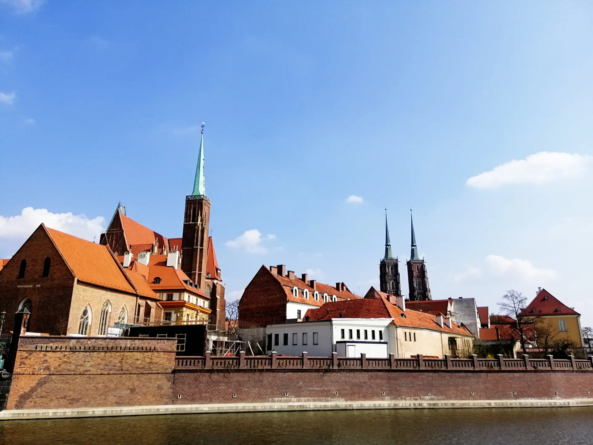A beautiful shot of Bastion Ceglarski in Wrocław, Poland
